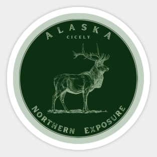 Northern Exposure Cicely Sticker